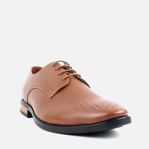 Men Slip-On Formal Shoes (Size-7) (Color-BROWN)