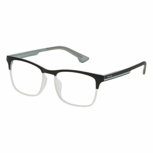 Men'Spectacle frame Police VPL480510NVA Black Crystal (ø 51 mm)