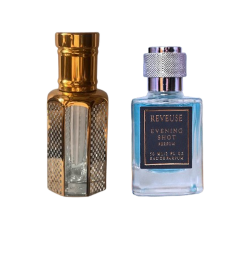 White Oud Attar Perfume 12ml + Evening Shot Perfume 50ml