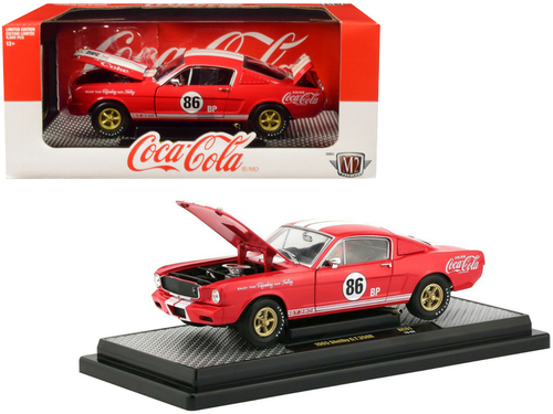 1965 Ford Mustang Shelby G.T. 350R #86 \Coca-Cola\" Coke Red Limited