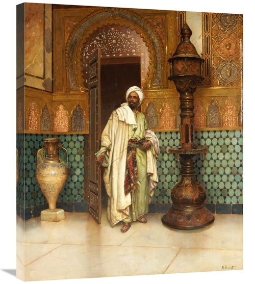 Global Gallery GCS-266293-30-142 30 in. An Arab in a Palace Interior A