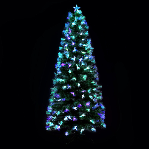 Jingle Jollys Christmas Tree 2.1M 7FT LED Xmas Multi Colour Lights