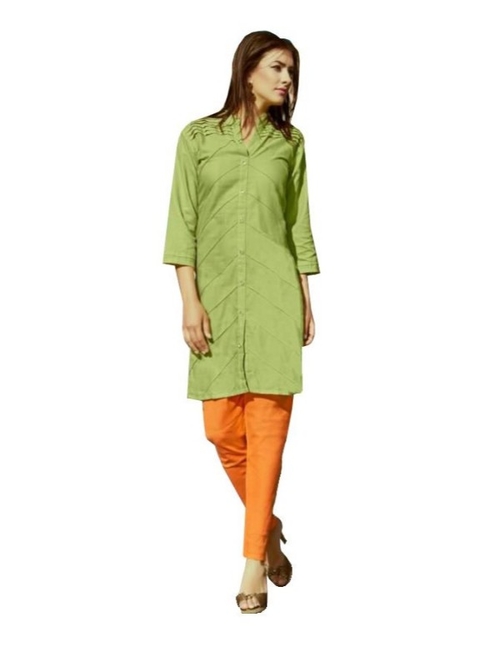 Pintuck Detail Long Kurti