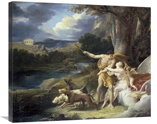 Global Gallery GCS-282707-30-142 30 in. Venus & Adonis Art Print - Ale