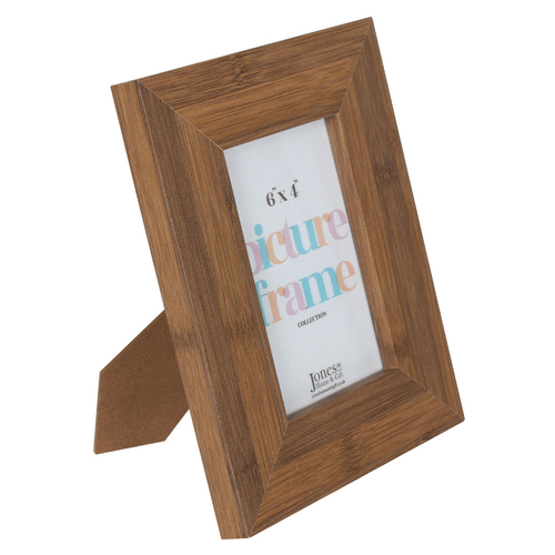 6X4 Dark Wood Effect Photo Frame