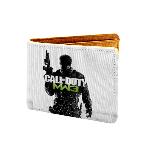 Call Of Duty  Design White and Black Canvas,