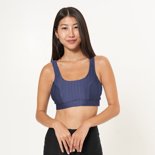 Double Scoop Bra Top - Midnight Zap Pattern