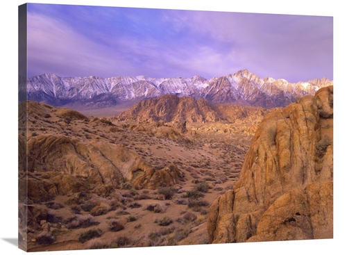 Global Gallery GCS-396317-2432-142 24 x 32 in. Sierra Nevada Range Fro