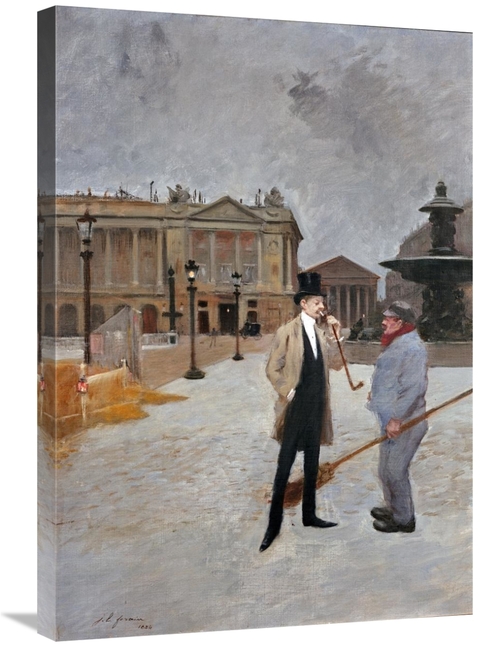 Global Gallery GCS-266330-30-142 30 in. The Nighthawk Art Print - Jean