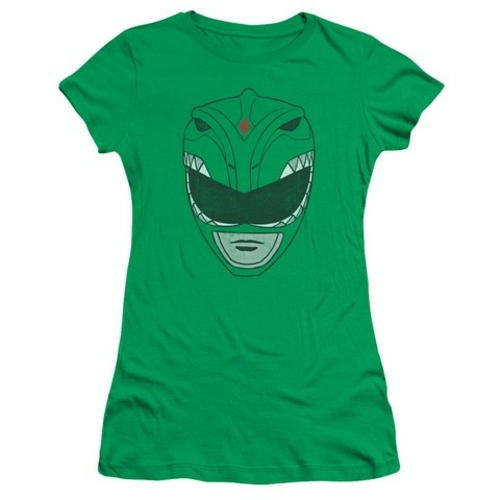 Trevco Power Rangers-Green Ranger Short Sleeve Junior Sheer Tee, K