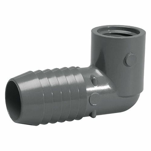 Lasco Fittings PV14070070.75 in. Insert Female Pipe Thread 90 deg Elbo