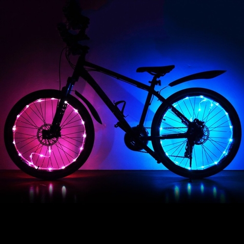 USB Charging Bicycle Spoke Wheel Light Waterproof