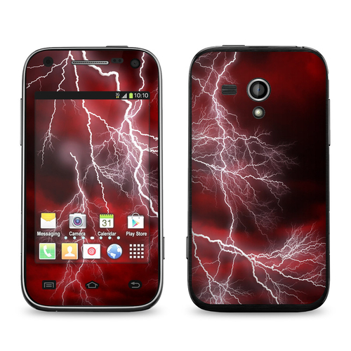 DecalGirl SGRU-APOC-RED Samsung Galaxy Rush Skin - Apocalypse Red