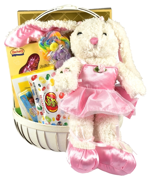 Gift Basket Village BaBu-2 Ballerina Bunny- Easter Gift Basket