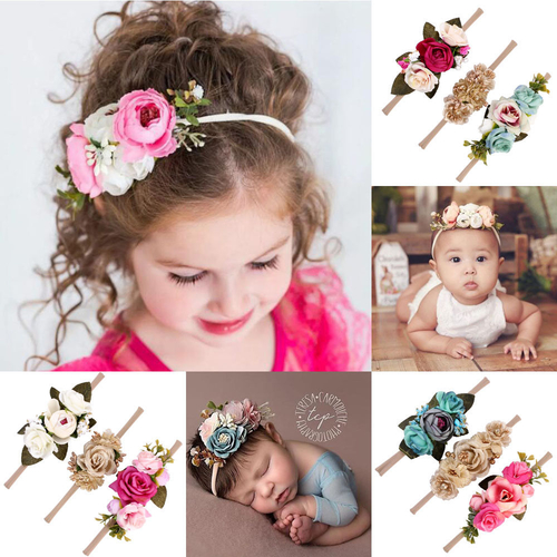 Various Infant Kids Baby Girl Boys Cute Flower