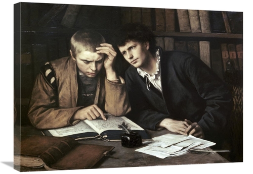 Global Gallery GCS-277672-30-142 30 in. Students Art Print - Eduard Vo