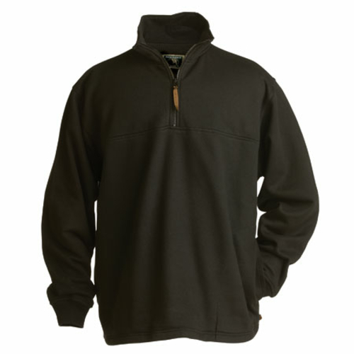 Berne Apparel SP250BKR560 3X-Large Regular Original Fleece Quarter Zip