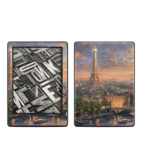 DecalGirl AK8G-PARISLOVE Amazon Kindle 8th Generation Skin - Paris Cit