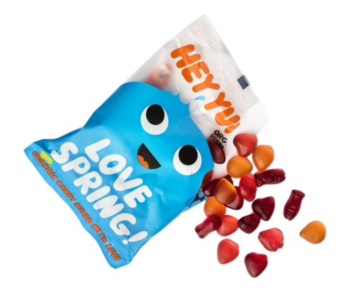 HEY YUM! Love Spring - Vegan and organic fruit gummies