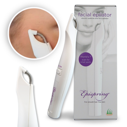 Eyebrow & Face Epilator, Facial epilator, Hair Remover Epispring®