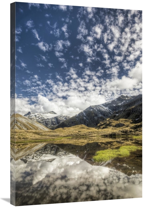 Global Gallery GCS-397814-2436-142 24 x 36 in. Mount Tyndall, Refl