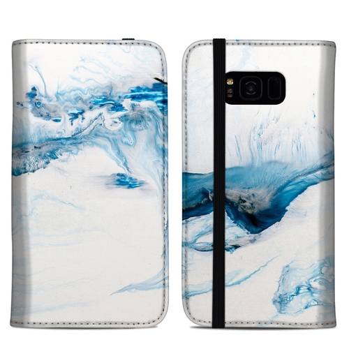 DecalGirl SGS8PFC-POLARMRB Samsung Galaxy S8 Plus Folio Case - Polar M