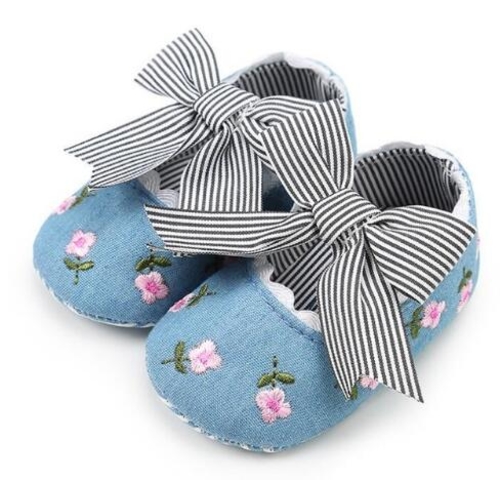 2019 Autumn new style Embroidered princess shoes