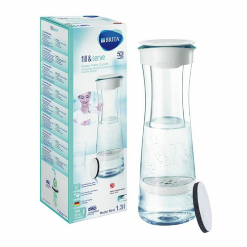 Filter bottle Brita Fill&Serve 1,3 L White Blue