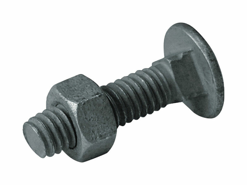 Midwest Air Technologies 7401086 YardGard Carriage Bolt, Galvanize