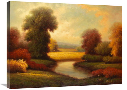 Global Gallery GCS-132469-2432-142 24 x 32 in. Lyon Valley Art Print -