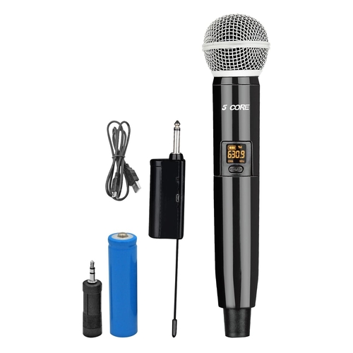 5Core Wireless Microphones VHF Microfonos Inalambricos Professional