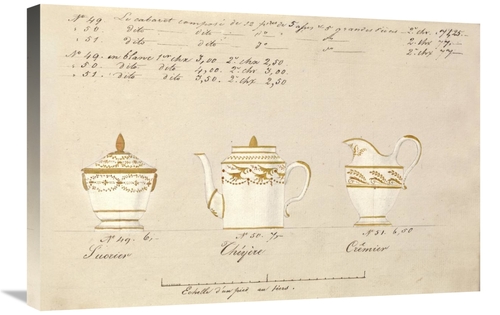 Global Gallery GCS-454915-2030-142 20 x 30 in. Sucrier, Cheyere Et