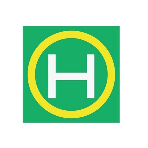 Drone  Takeoff Landing Apron Stickers Base logo