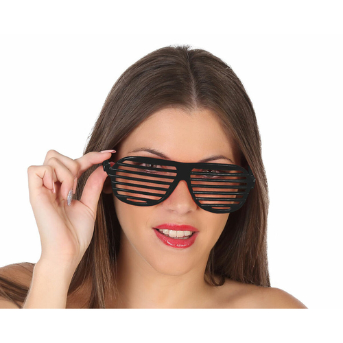 Glasses Fiesta Striped Night Black Multicolour