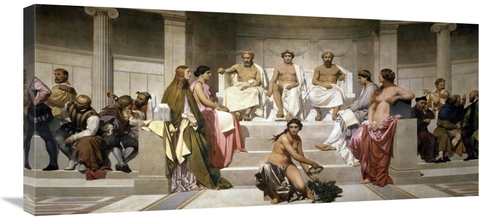 Global Gallery GCS-277385-36-142 36 in. Hemicycle De L Ecole Des Beaux