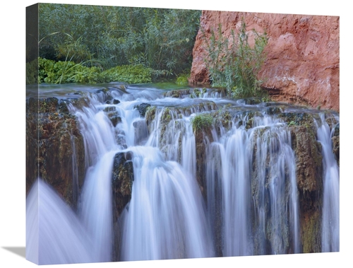 Global Gallery GCS-396605-22-142 22 in. Rock Falls, Havasu Canyon&