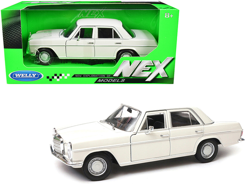 Mercedes Benz 220 Cream \NEX Models\" 1/24 Diecast Model Car by Welly"