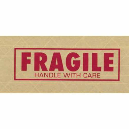 Tape Logic T9077500F 3 in. x 450 ft. Fragile No.7500 Pre-Printed Reinf