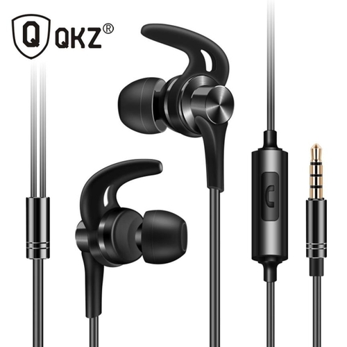 Earphone Zinc Alloy QKZ DT1 In Ear Earphone HiFi