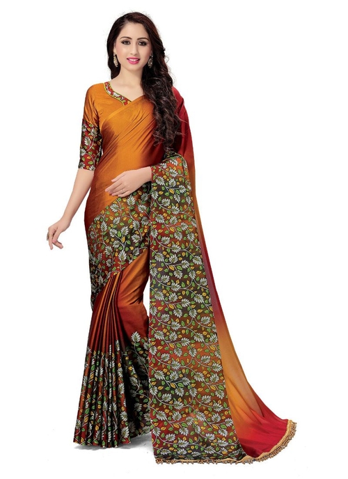 Generic Women's Handloom Cotton Soft Silk Saree