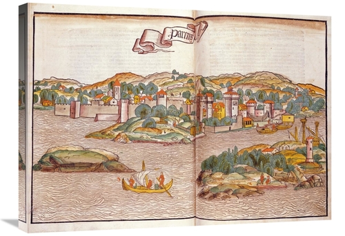 Global Gallery GCS-267159-30-142 30 in. Peregrinatio in Terram Sanctam