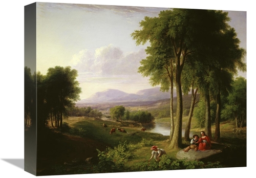 Global Gallery GCS-281992-16-142 16 in. The Berry Pickers Art Print - 