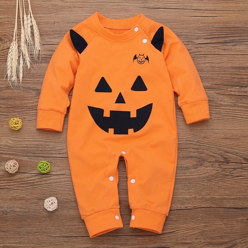 Newborn Baby Boy Girl Halloween Pumpkin Cosplay