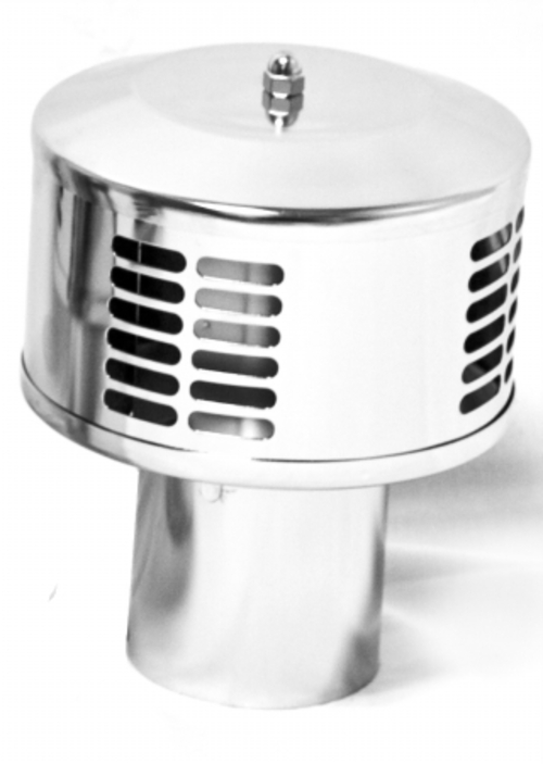 Dickinson Marine 18-080 5 in. Stainless DP Smoke Cap