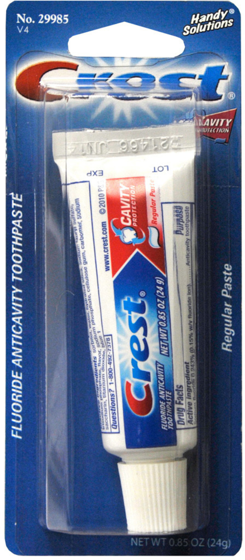 Crest Fluoride Toothpaste - 0.85 oz