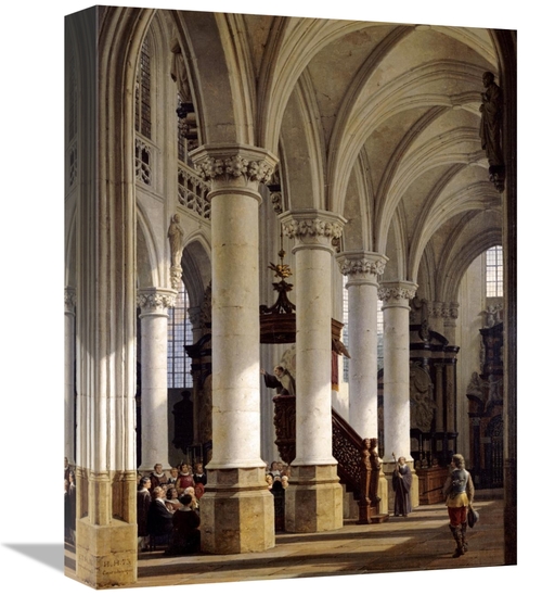 Global Gallery GCS-268053-16-142 16 in. A Church Interior Art Print - 