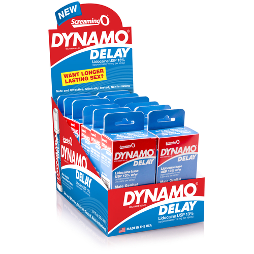 Dynamo Delay Spray - 12 Count Display