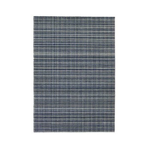 Grid Blue Handmade Rug 160 X 230 Cm