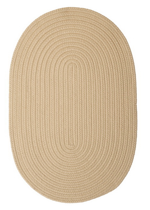 Colonial Mills Rug BR12R024X096 Boca Raton - Linen 2 ft. x 8 ft. Braid