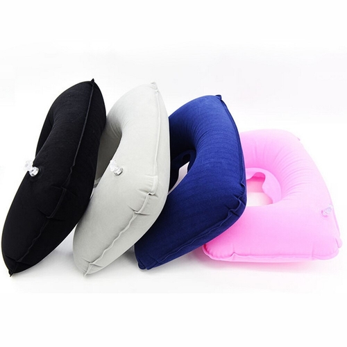 U Shaped Travel Pillow Inflatable Neck Car Head